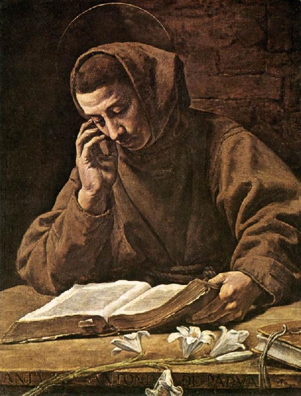 BASSETTI, Marcantonio St Antony Reading 21 oil painting picture